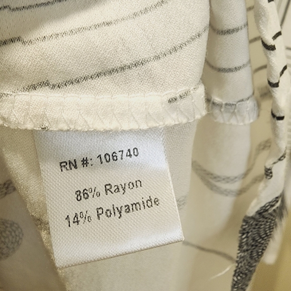 NorthStyle White Button down Roll up Sleeves tunic Shirt Plus Size 1X - Picture 9 of 13